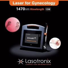 Lasotronix Smart M 1470nm/15W lasermachine voor cosmetische gynaecologie