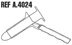 Proctoscope A4024 - Kirurgisk/Undersøgelse Proctoscope Trunk-End