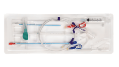 11.5Fr 13cm Double Lumen Hemodialysis Catheter Kit - Curved Extension