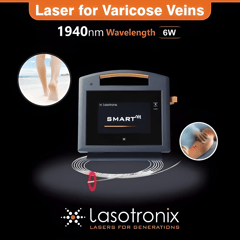 Lasotronix Smart M 1470nm/15W Laser Machine for Varicose Veins