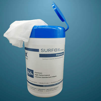 SurfOX-doekjes - H2O2-doekjes voor oppervlaktedesinfectie