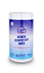 Core Clean Medical Disinfectant Wipes(100 Pulls)
