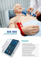 MR 900 12-Channel ECG Machine