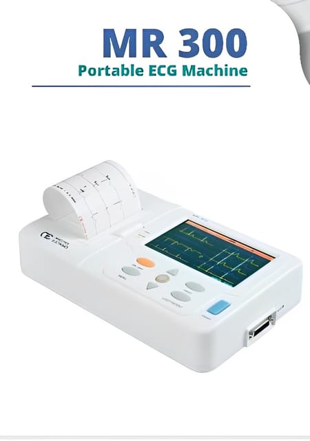 MR 300, draagbare ECG-machine