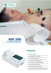 MR 300 Portable ECG Machine