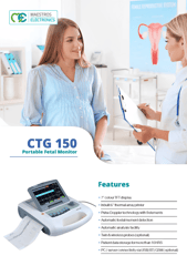 CTG 150 Portable Fatal Monitor