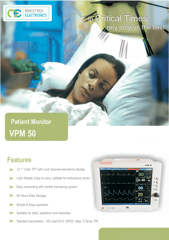 Pacientský monitor VPM 50