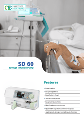 SD 60 Syringe Infusion Pump