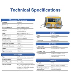 Vital Wave draagbare bifasische defibrillator