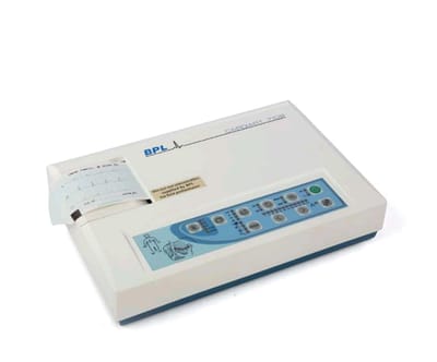 BPL  CARDIART 7108 - 3 Channel ECG Machine