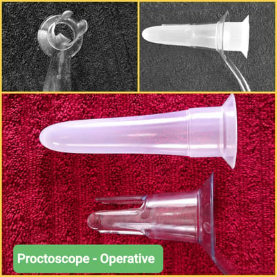 Rectal Speculum Disposable Proctoscope Plastic