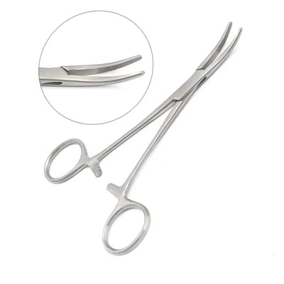 8 Inch Artery Forceps Curved